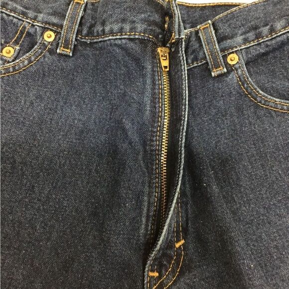 Levi’s 550 Vintage Mom Jeans Dark Wash High Waist Size 14 Miss S - Picture 5 of 13